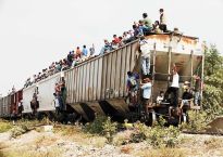 Los migrantes asesinados fueron arrojados a las vías férreas