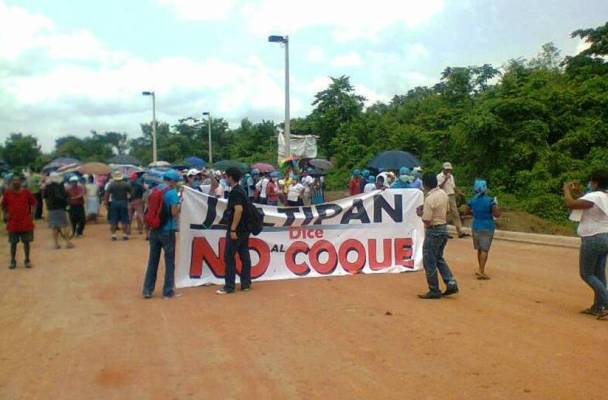 Clausura de la planta almacenadora de coque en Jáltipan