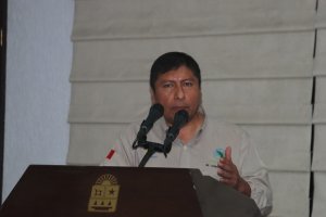 Gerente nacional de Protección contra Incendio Forestales, Alfredo Nolasco Morales.