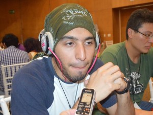 Iván Vivanco Morales, estudiante en ingeniería en Mecatrónica, de Xalapa.