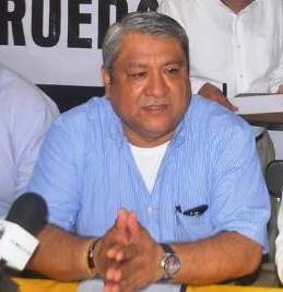 Marcos Romero Sánchez, alcalde de Papantla y quien dirige la coordinadora estatal del PRD.