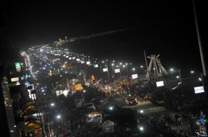 10 kilómetros de pura alegría y color, música