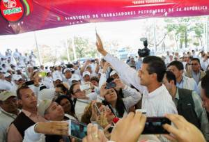 El presidente de México que Pemex y su renta petrolera seguirá siendo de los mexicanos.