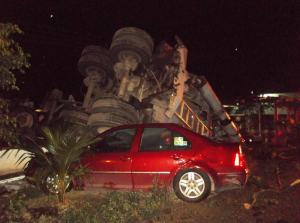 Pérdida total en daños materiales, pero no hubo pérdidas de vidas humanas