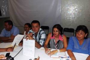 El presidente municipal Ponciano Vázquez Parissi.