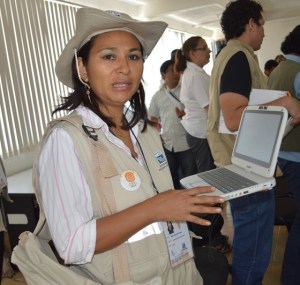 Ya no más papeleo. Los censores que son contratados utilizarán tablets para recabar las variables de información.