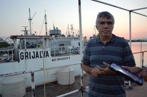 Jordi Mullor Revilla, director de mantenimiento y del sistema de transbordadores de Coatzacoalcos.