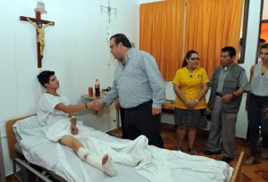 Autoridades de Veracruz y Tabasco darán todo el apoyo a heridos.