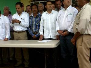 Esperando la aprobación de los acuerdos por parte de la Asamblea.