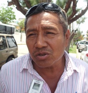 Vicente Aparicio, líder de los Albañiles de la CTM