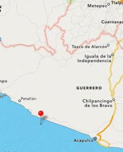 El movimiento tuvo su epicentro al oeste de Tecpan, en el estado de Guerrero.