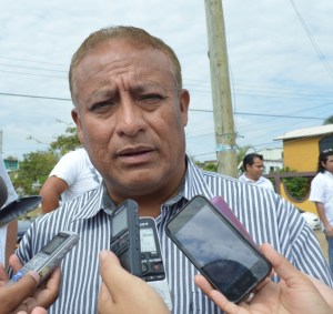 Felipe de Jesús Rodríguez, director de Protección Civil Coatzacoalcos.