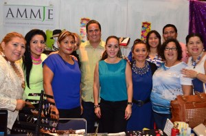 Inauguran la Expo Mujer en Coatzacoalcos.