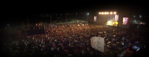 Noches de lleno total en el salsódromo en Coatzacoalcos.
