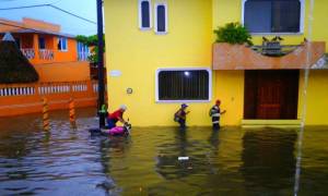 Colonias ubicadas en plena zona centro y al poniente son las más afectadas incluso (Foto Lafita León).