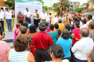 Nuevo arranque de obra del gobierno municipal que preside Joaquín Caballero.