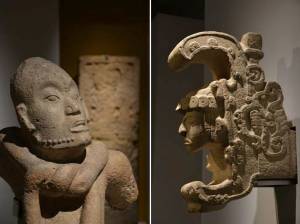„Mayas, revelación de un tiempo sin fin“ con famosas obras también de piedra.