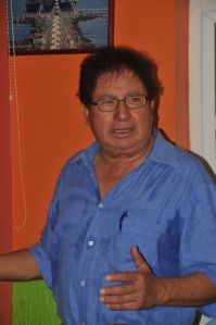 Armando Rotter Maldonado, durante su presentación a los medios locales de comunicación.