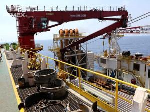 Plataforma Centenario ubicada en aguas profundas del Golfo de México en Veracruz.