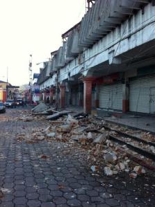 Por el sismo, en Guatemala (San Pedro, San Marcos) no hay energía eléctrica y hay inmuebles dañados.