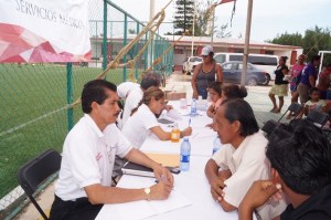 Clausura de brigadas en Villa Allende.