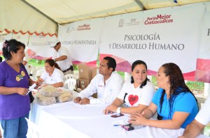 Brigadas médicas en la ciudad.