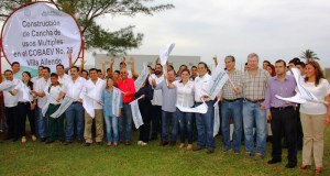 En el Cobaev, se construirá “Cancha de Usos Múltiples” donde se destinará 480 mil pesos.