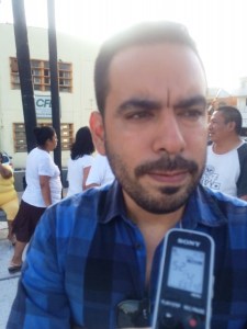 Oliverio González, cooordinador del grupo Laicos Comprometidos por la Paz.