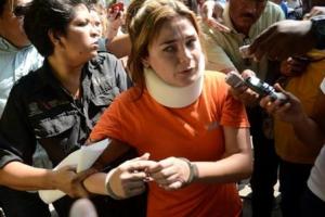 Mary Jose Gamboa, a prisión por homicidio culposo.