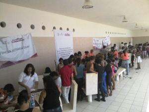 DIF Coatzacoalcos les dio atención integral durante su estancia en el INM Acayucan.