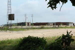 La obra del túnel, en la parte de Villa Allende.
