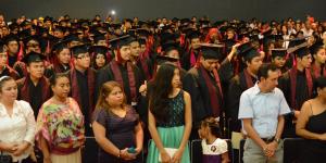 Clausura de ciclo escolar en el Conalep; con graduación.