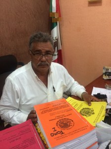 Samuel Muñoz de la Rosa, abogado y presidente de una ONG de Derechos Humanos, denunció a notarios públicos por emitir escrituras bajo un proceso de nulidad judicial.