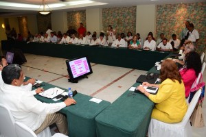 En la sesión de la Red, los municipios eligieron a su representante.