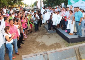 Arranca la pavimentación.