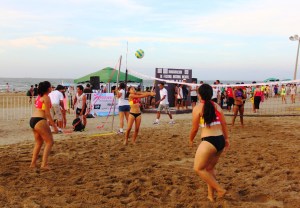 Gran apertura de ronda de partidos, en playas de Coatzacoalcos.
