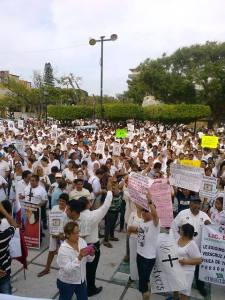 Exigen renuncia del Gobernador Javier Duarte.