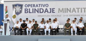 Fuerte operativo de seguridad para Minatitlán.