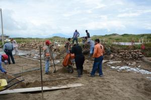 Los trabajos se anticipan a la temporada de lluvias.