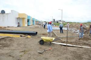 Se hizo el cambio de tubería del drenaje pluvial y la repavimentación de 50 metros lineales de la calle.
