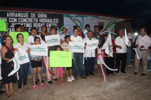 Arranque de obras en la colonia Petroquímica.