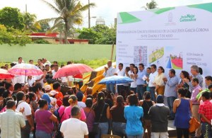 Arrancan obras por más de 18 millones de pesos.