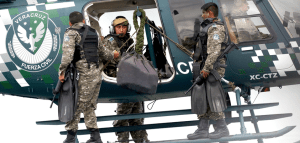 La Fuerza Civil cuenta con apoyo aéreo.