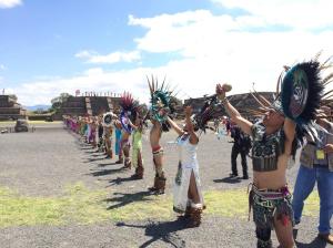 La ceremonia fue prehispánica.