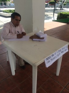 El módulo de atención para tramitar los amparos masivos estarán en el Parque central Independencia.