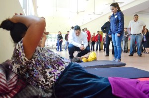 Una familia de Villas de la Ribera ya fue reubicada en albergue del DIF.