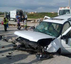 El conducto quedó gravemente herido.