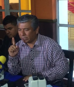  Claudio José San Juan, secretario general del Movimiento Magisterial Veracruzano.