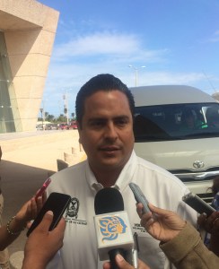 Joaquín Caballero, presidente municipal de Coatzacoalcos.