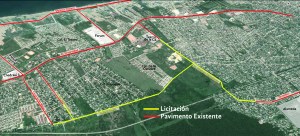 La obra será de casi cuatro kilómetros y  costará 70 millones de pesos. 